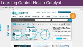 Learning Center: Health Catalyst
 