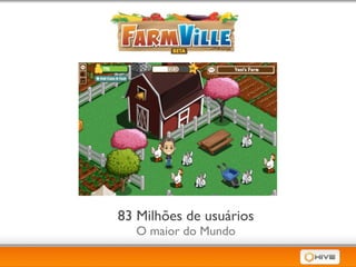 83 Milhões de usuários
  O maior do Mundo
 