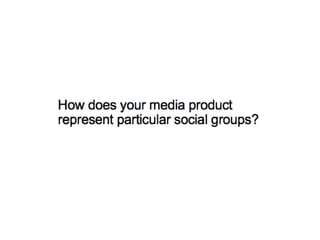 Social groups