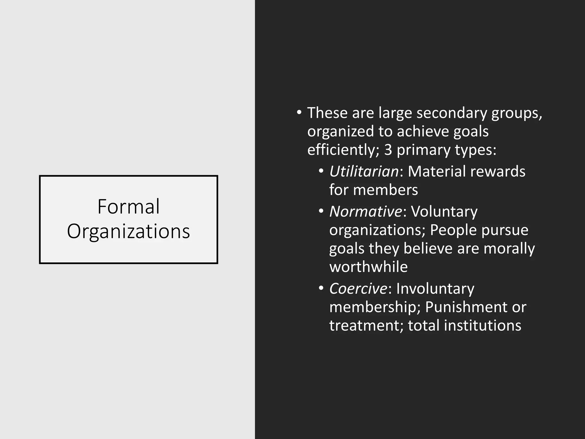 Social groups and organizations | PPSX