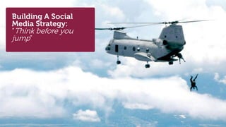 Building A Social
Media Strategy:
“Think before you
jump”




12   @stephenjatdell   © 2012 - Dell
 