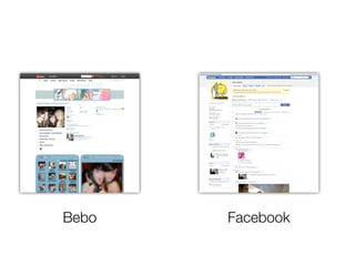 Bebo   Facebook
 
