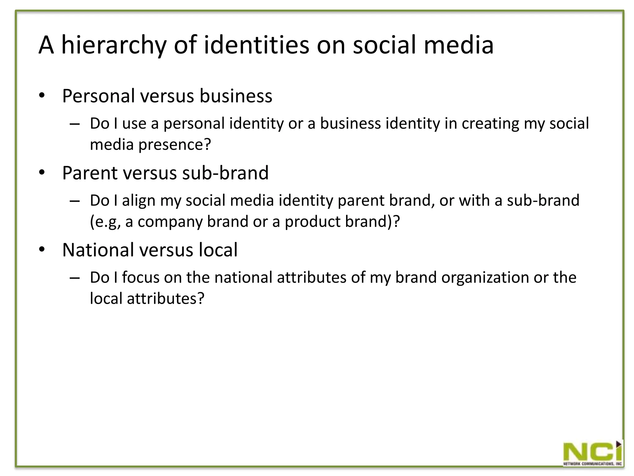 Social Identity Hierarchies