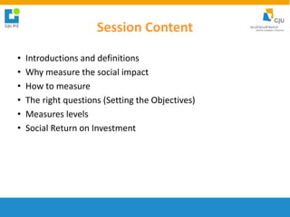 Social Impact Measurement | PDF