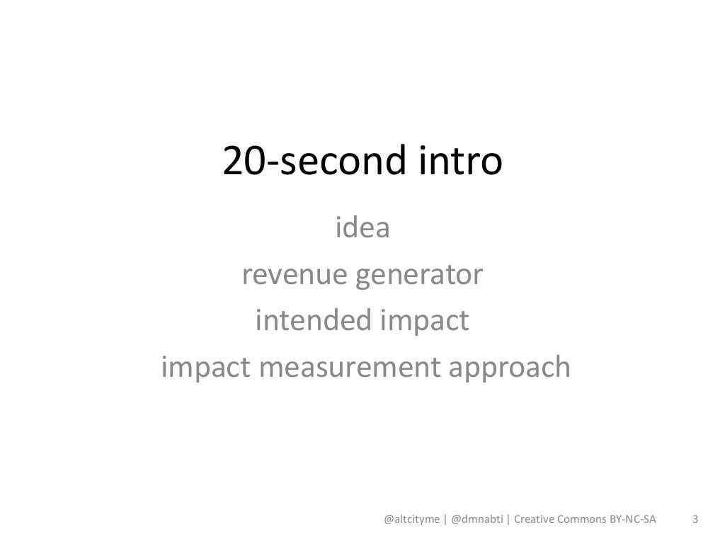 Social Impact Assessment