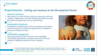 Social Impact for Business - Project DevLink - cdvglobal.com