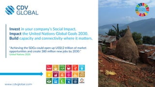 Social Impact for Business - Project DevLink - cdvglobal.com