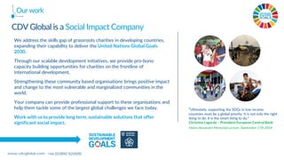Social Impact for Business - Project DevLink - cdvglobal.com