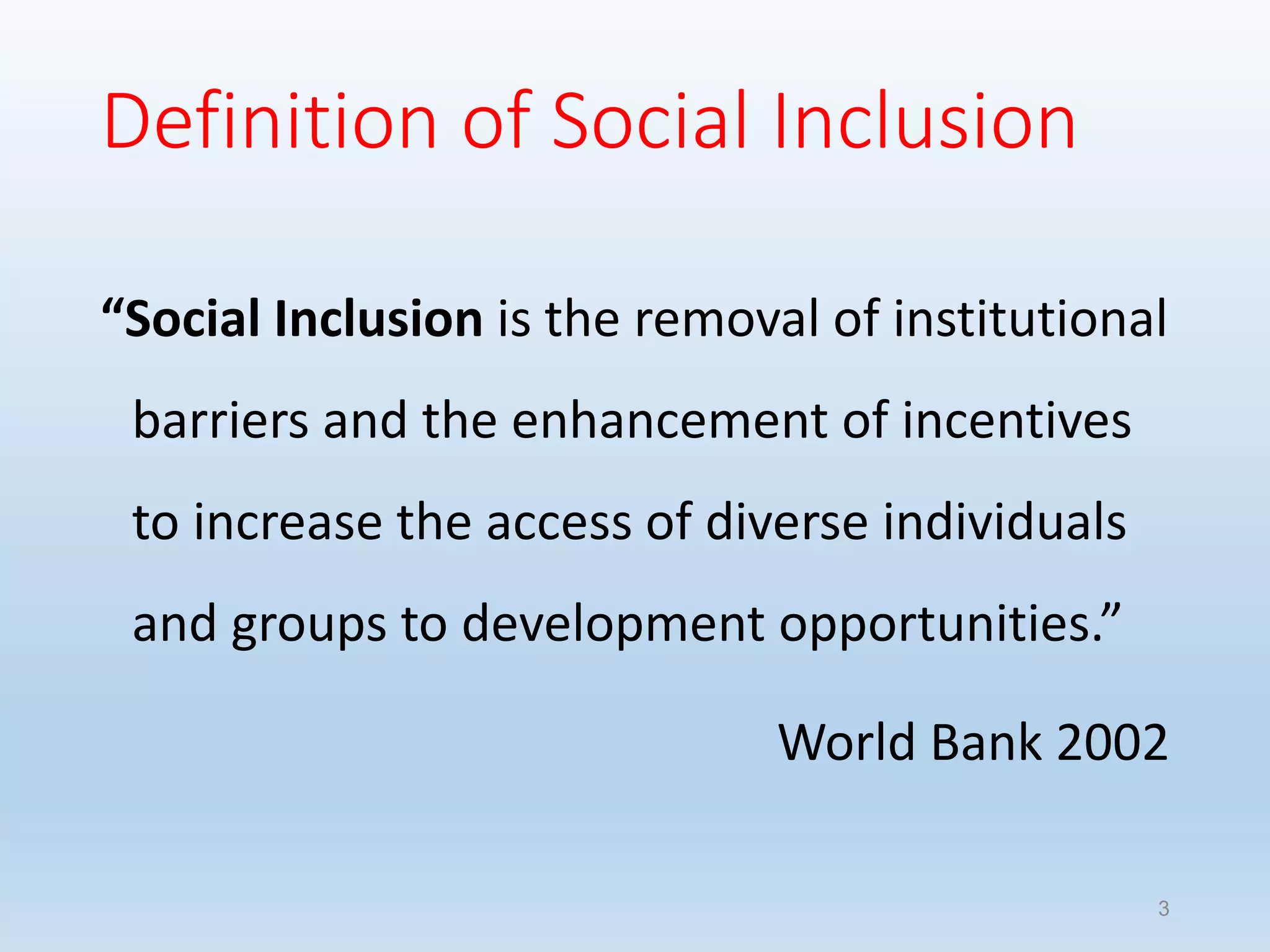 Social Inclusin Social Inclusion in Nepal | PPT