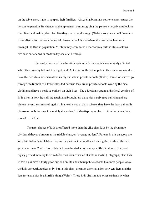 Social inequality essay sample