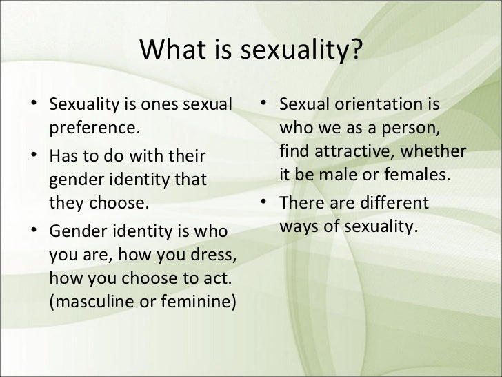 Social influences on sexuality