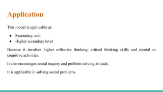 Behavioral Inquiry Social Inquiry Model | PPTX