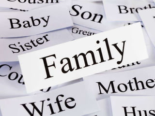 Functions of the Family
 Reproduction of the race and rearing the
young
 Cultural transmission or enculturation
 Social...