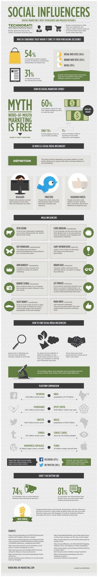 Collaborative IQ with Denise Holt - INFOGRAPHIC Social Influencers