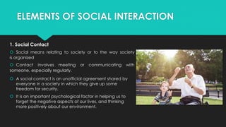 Social interaction and socialization | PDF
