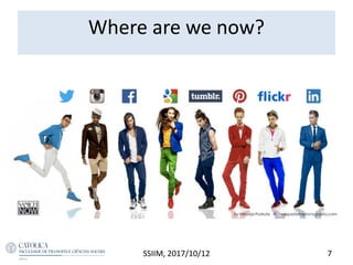 Where are we now?
7SSIIM, 2017/10/12
 