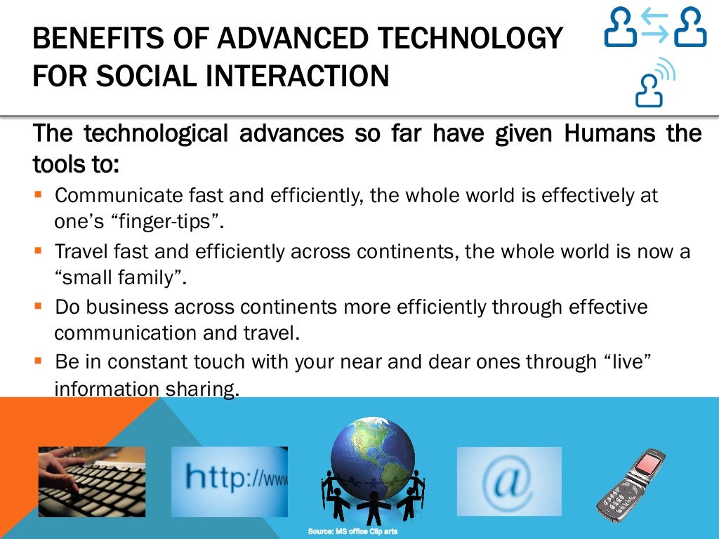 technology and human interaction essay