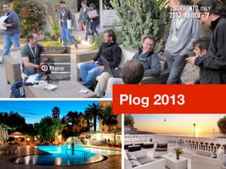 Massimo Azzolini
Plog 2013
 