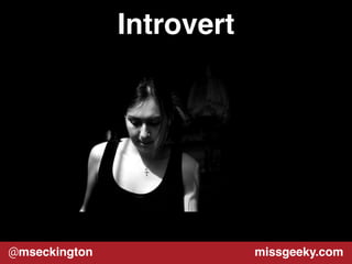 Being a Social Introvert