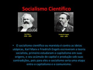 Aula sobre Socialismo