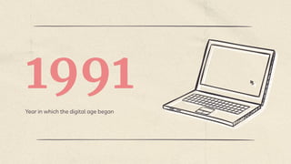 1991
Year in which the digital age began
 
