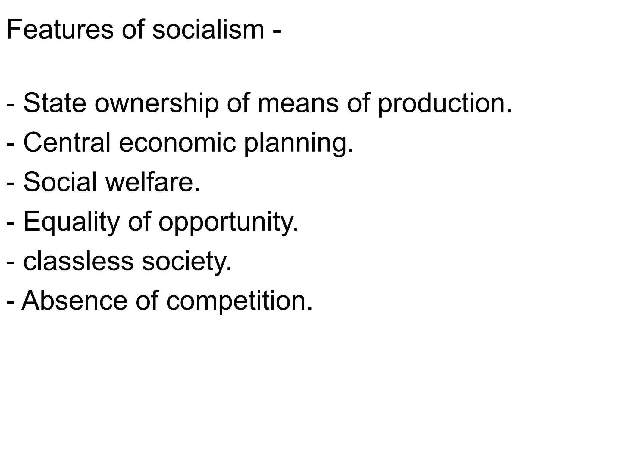 Socialism vs capitalism | PPTX