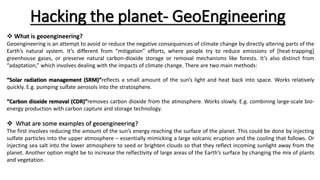 Climate Change | PPTX