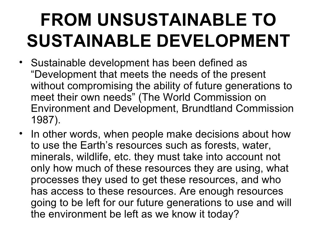 Social Issues And The Environment