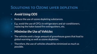 Social Issues and the Environment Ozone layer depletion, Nuclear ...