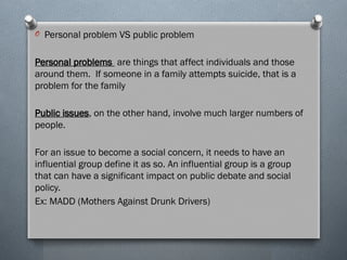 The problems start here Social Issues POWERPOINT.pptx