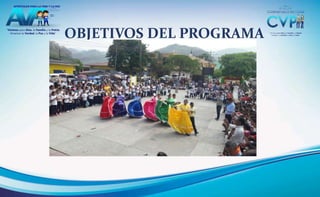 OBJETIVOS DEL PROGRAMA
 