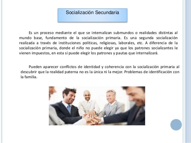 Socialización psicologia social