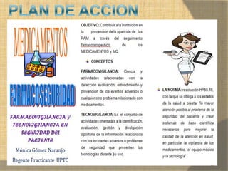 MONICA MIREYA GOMEZ - REGENTE DE
FARMACIA
 