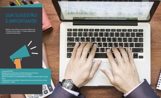 N.2 DEZembro 2018
SUA SUGESTÃO
É IMPORTANTE!
Elabore uma notícia e nos envie. Máximo de
10 linhas, fonte calibri 11. Pode mandar foto:
coapes@senado.leg.br
socializaCOAPES
Boletim da Coordenação de Administração de Pessoal
REDAÇÃO Paula Pane e Ana Lúcia G. de Melo
PROJETO GRÁFICO E DIAGRAMAÇÃO Angelina Almeida Silva e Paula
Pane
Colaboraram nessa edição: Talyson Eurico Sousa dos Santos e Anna
Carolina R. L. Castro
 