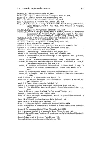 Socialização e formação escolar   dubet