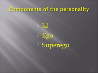 Sigmund Freud 1856-1939
18
 