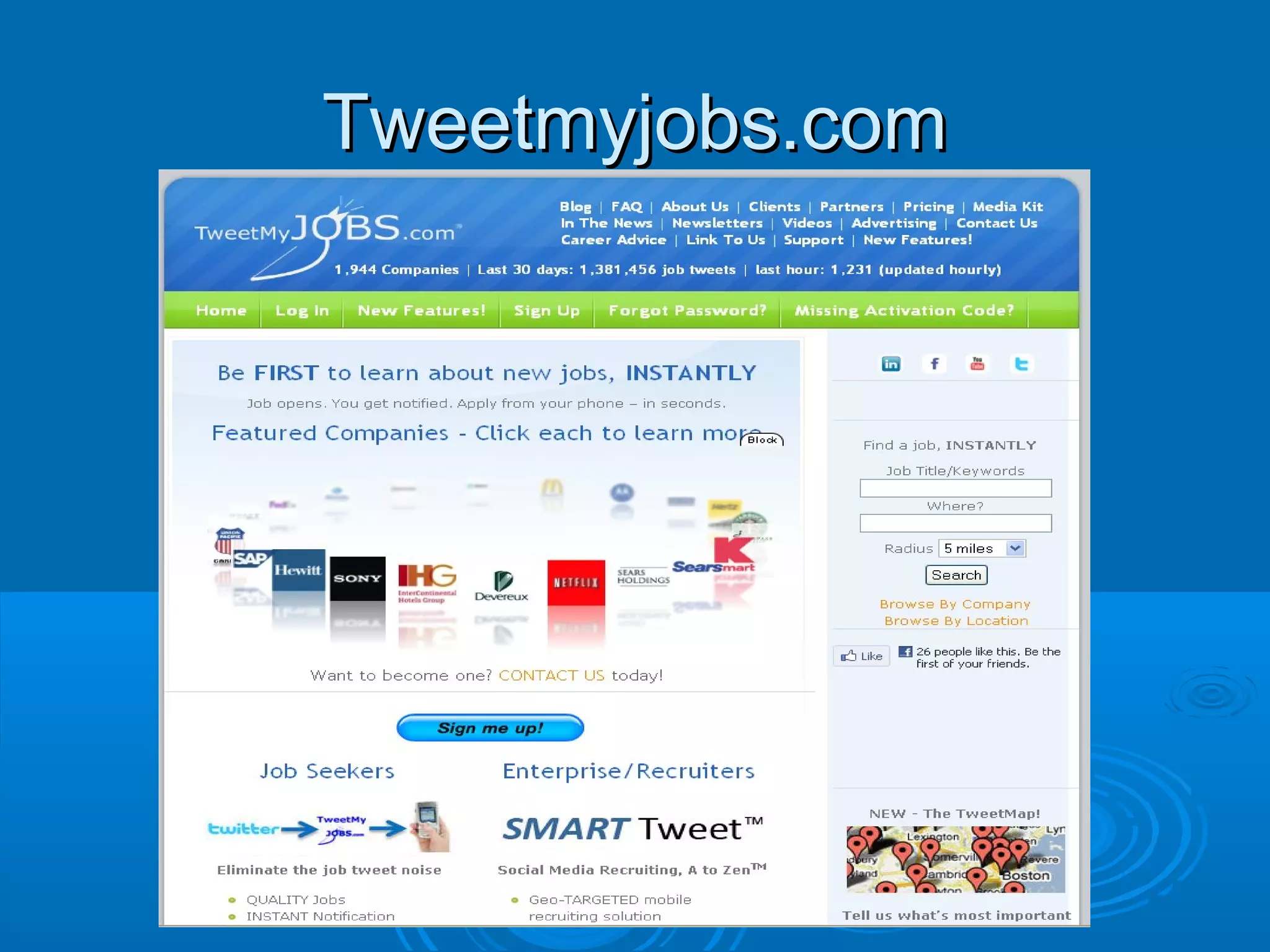 Tweetmyjobs.com

 