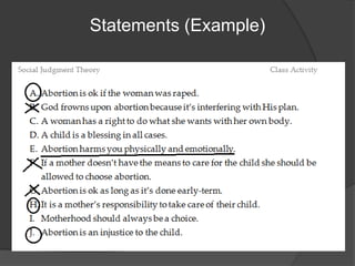 Statements (Example)