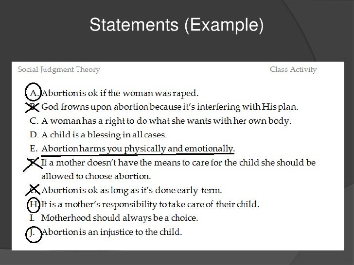 social judgment theory social judgment theory