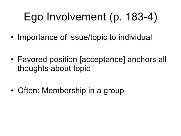 Social Judgment Theory Bg