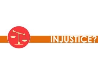 INJUSTICE?
 