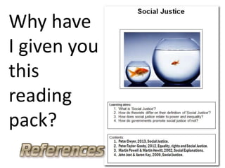 Why have
I given you
this
reading
pack?
11
 