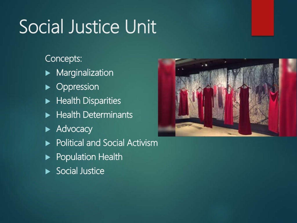 What is Social justice in a Nursing Context