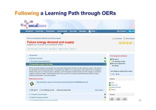 Following a Learning Path through OERs
37
 
