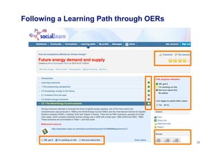 Following a Learning Path through OERs
38
 