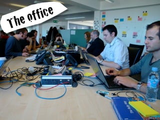 of fi ce
T he

              Reface your team space
 