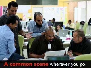 A common scene wherever you go
 