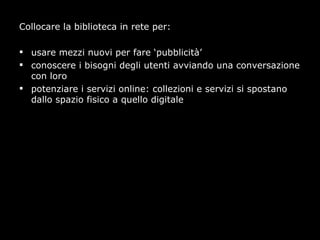 Social libraries 2012