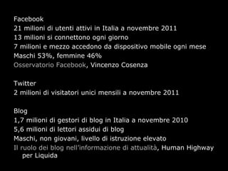 Social libraries 2012