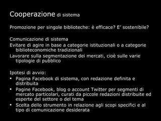 Social libraries 2012